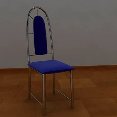 Sleek Hi-Tec Chair 3D model image 1 