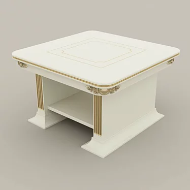 Empire-inspired Coffee Table 3D model image 1 