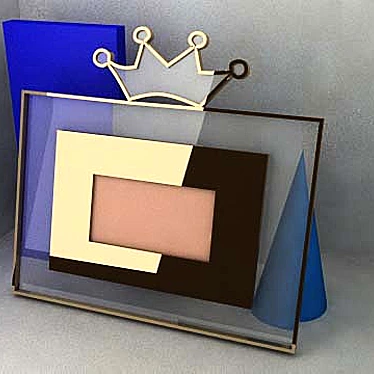 3D Max8: Innovative Photo Frame 3D model image 1 