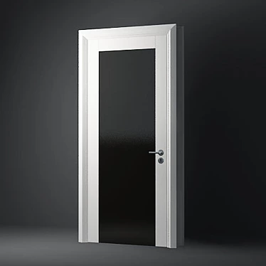 Modern GD-Dorigo Interior Door 3D model image 1 