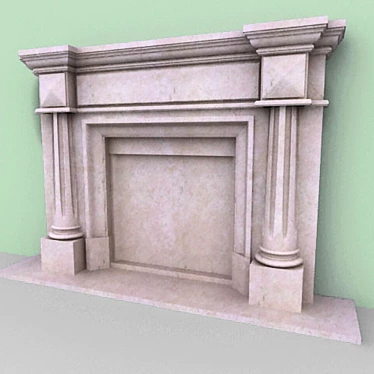 Arriaga Charlotte Fireplace 3D model image 1 