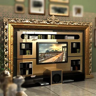 Profi Home Theater in a Frame 3D model image 1 