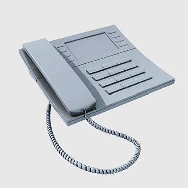 Poly Max 2009 Wired Phone 3D model image 1 