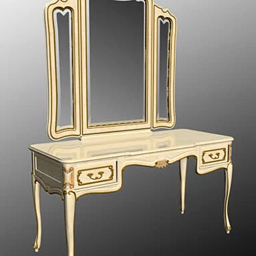 Elegant Cappellini_BRAHMS Vanity Table 3D model image 1 