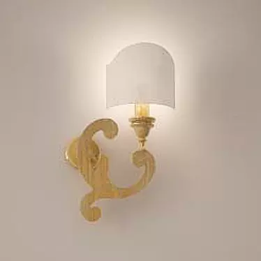 Elegant Sconce by EmporioSanFirenze 3D model image 1 