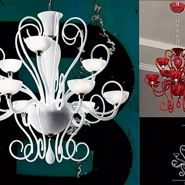 Chandelier Black Pearl