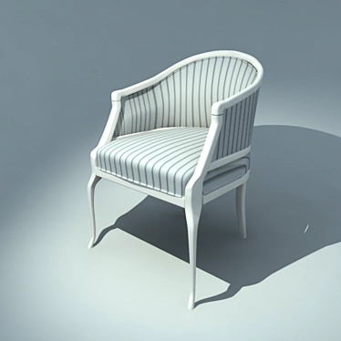 Elegant Classic Chair 3D model image 1 