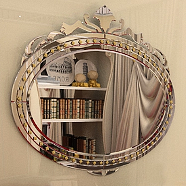 Venetian mirror oval