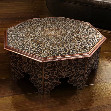 Arabesque Coffee Table 3D model image 1 