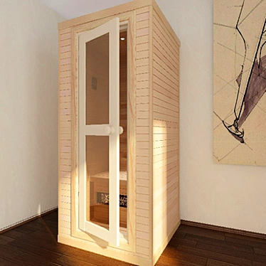 Compact Infrared Sauna 3D model image 1 