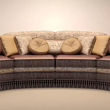 Jumbo Sofa: Comfort Redefined 3D model image 1 