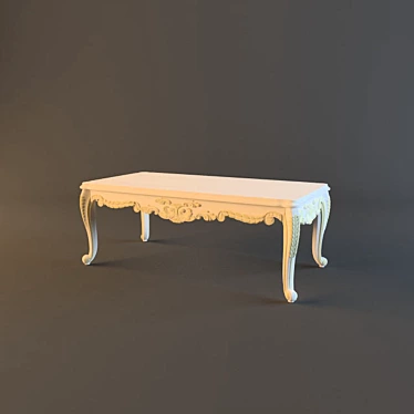 Elegant Coffee Table: Perfect for any Interior 3D model image 1 