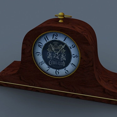 Elegant Mantle Timepieces 3D model image 1 