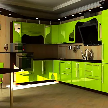 Kitchen "Green Apple"