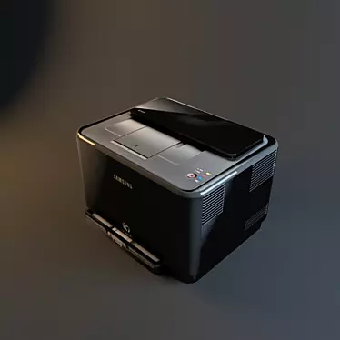 Samsung Inkjet Printer 3D model image 1 