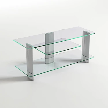 glass TV stand