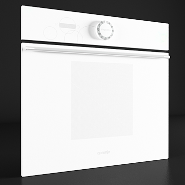 Sleek & Simple Gorenje Oven 3D model image 1 