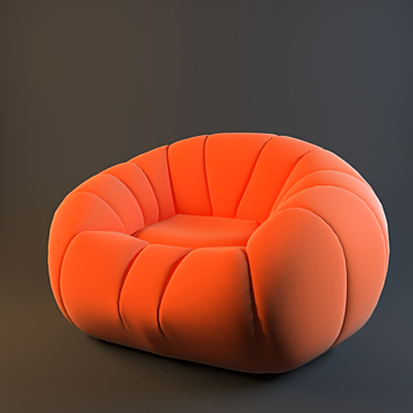 CozyComfort Lazy Sofa 3D model image 1 