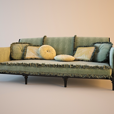 Obj2Div: Enhance Your Divan with Obj and Materials 3D model image 1 