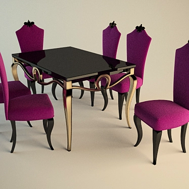 Elegant Seating: GRAND SOLEIL INFINITY 3D model image 1 