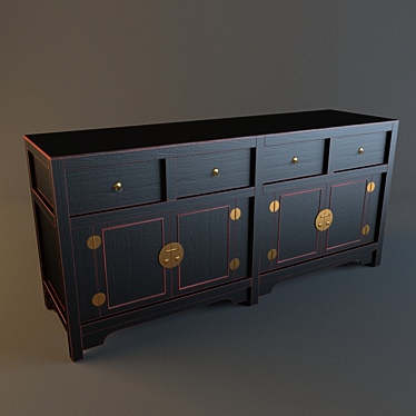 Elegant Storage Solution: Tumba 3D model image 1 