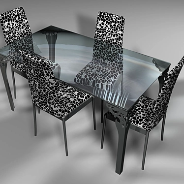 Table and chairs