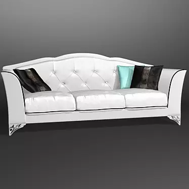 Italian Sofa: Modern Design, High Quality 3D model image 1 