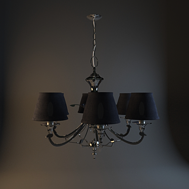 Modern Classic Chandelier 3D model image 1 