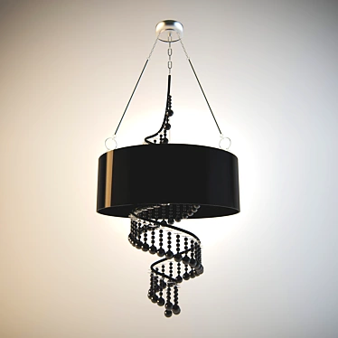 Elegant Venetian Chandelier 3D model image 1 