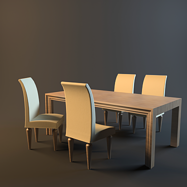 table and chairs of the EGO