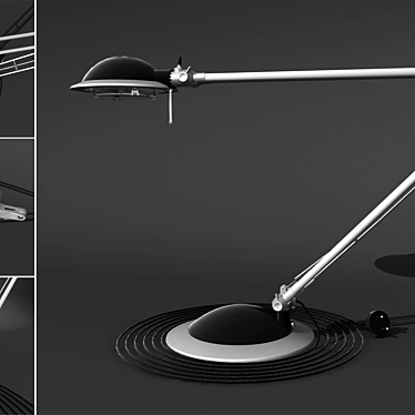 Modern Table Lamp: KD-116A/74 3D model image 1 