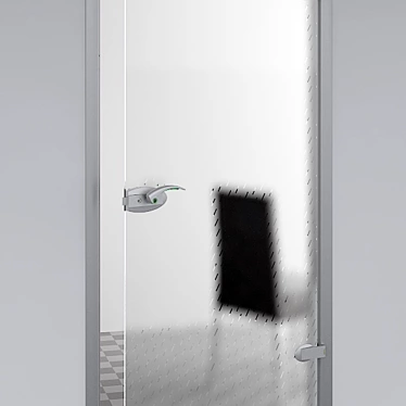 Elegant Glass Doors: TAINA 3D model image 1 