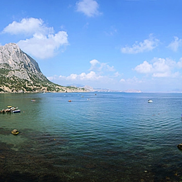 Bay of the new world (Crimea)