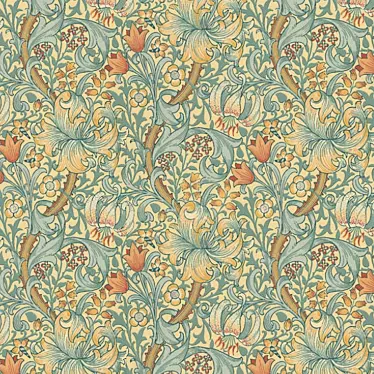 Timeless Elegance: Morris Archive Wallpapers 3D model image 1 