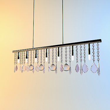 Massive Decorative Pendant 3D model image 1 