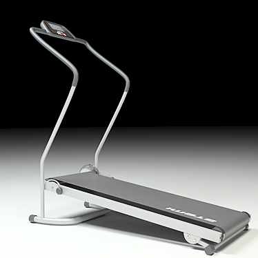 Atemi Treadmill: Your Fitness Solution 3D model image 1 