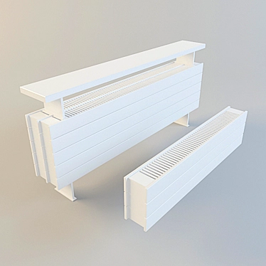 Jaga Radiators: Floor & Wall Mounted 3D model image 1 