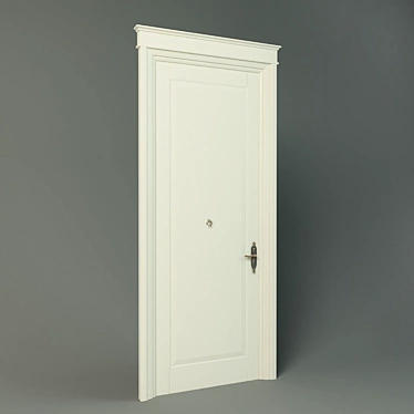 Title: Stylish Max 2011 Door 3D model image 1 