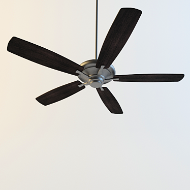 Simple Ceiling Fan 3D model image 1 