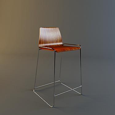 Marina Bar Stool 3D model image 1 