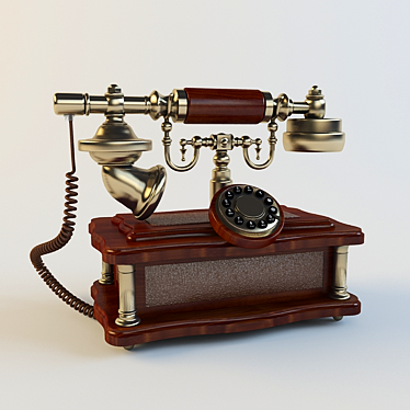 Title: Vintage Phone 3D model image 1 