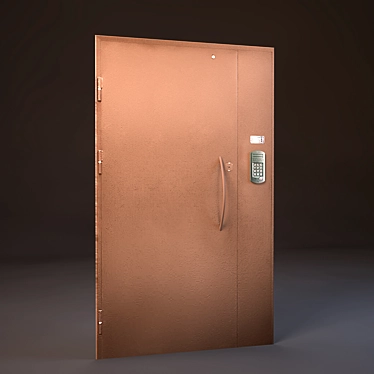 Secure Entry-Door Access 3D model image 1 