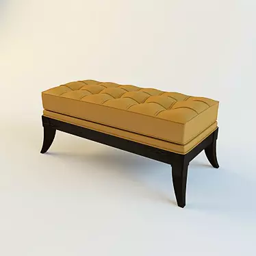 Nino NL 103: Stylish and Compact Couch 3D model image 1 