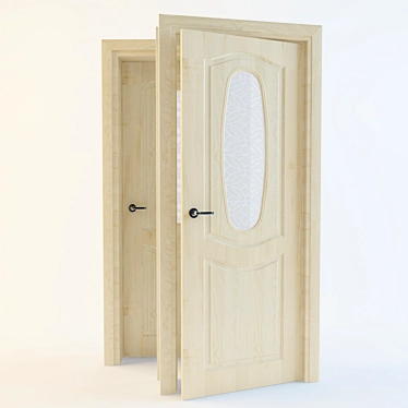 Door oak pine