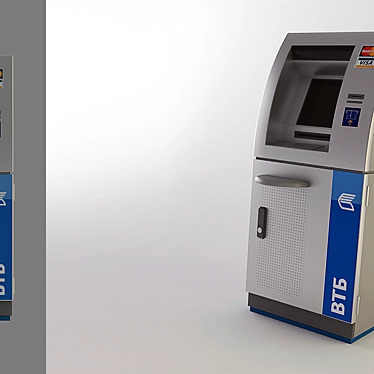 Smart ATM: Convenient Banking Solution 3D model image 1 