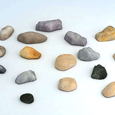 Versatile Stones for Your Projects 3D model image 1 