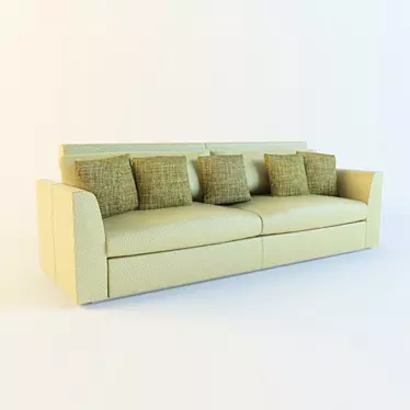 Sofa with cushions