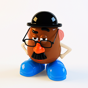 Fun Spud Toy 3D model image 1 