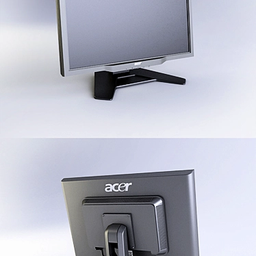 Acer LCD Monitor: High-quality, Versatile 3D model image 1 