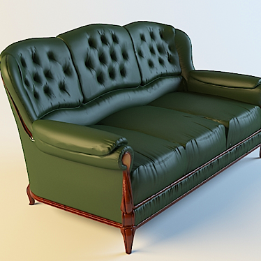 Aredo Italia Sofa 103108: Sleek and Stylish 3D model image 1 